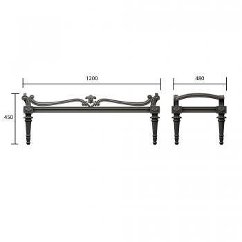 Set of furniture (KMB_0246) 3D model for CNC machine